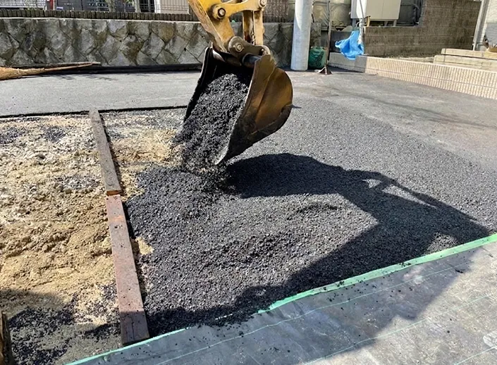 駐車場・アプローチ工事
