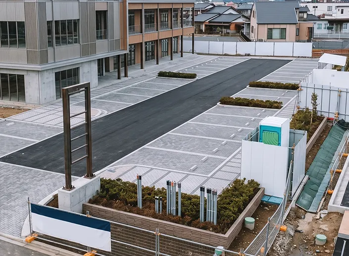 大型施設の外構工事